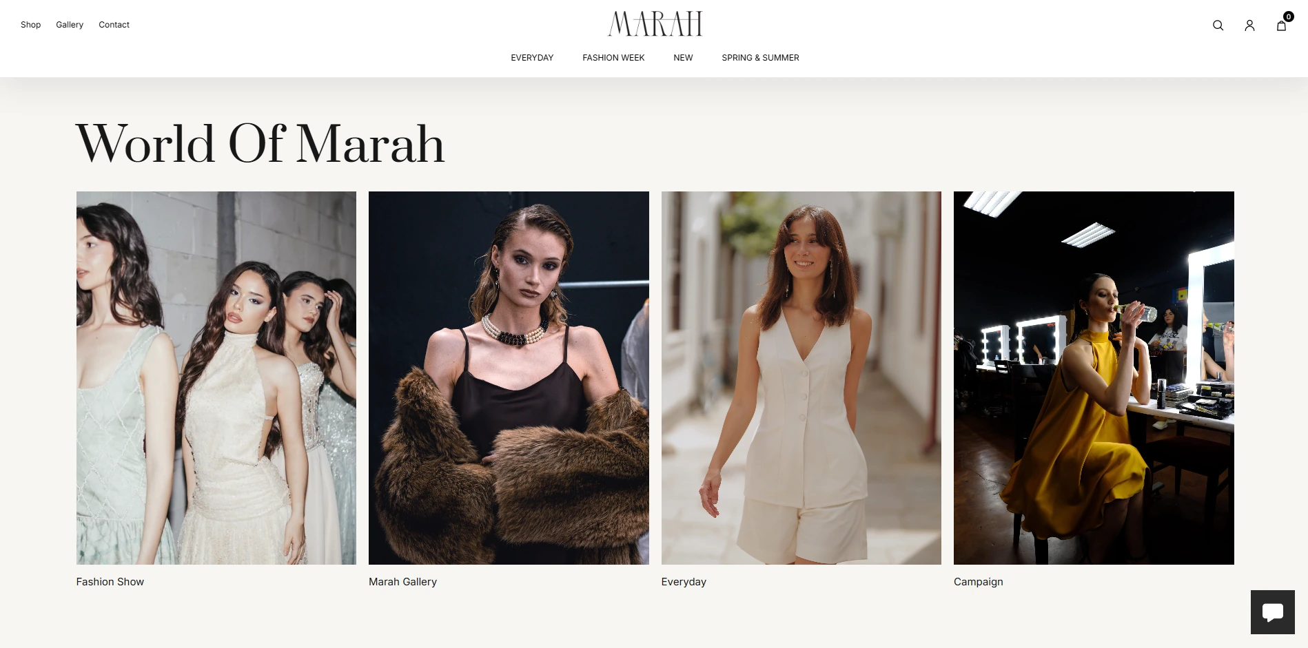 Building a Fashion Online Store for MARAH hero image 3