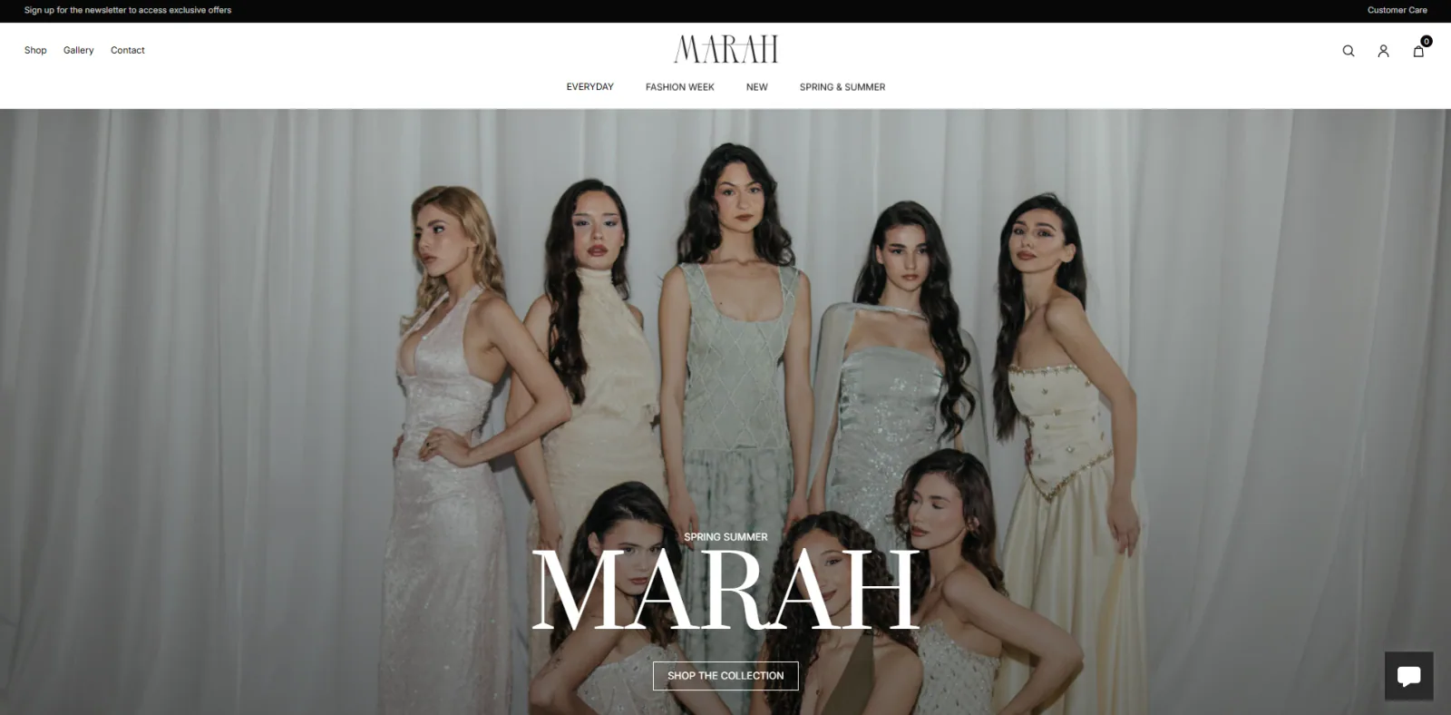 Building a Fashion Online Store for MARAH hero image 1