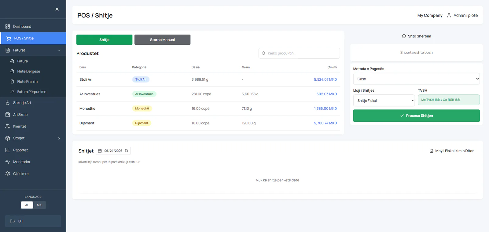 Building a custom POS, CRM, Invoicing, and Gold Services Platform hero image 1