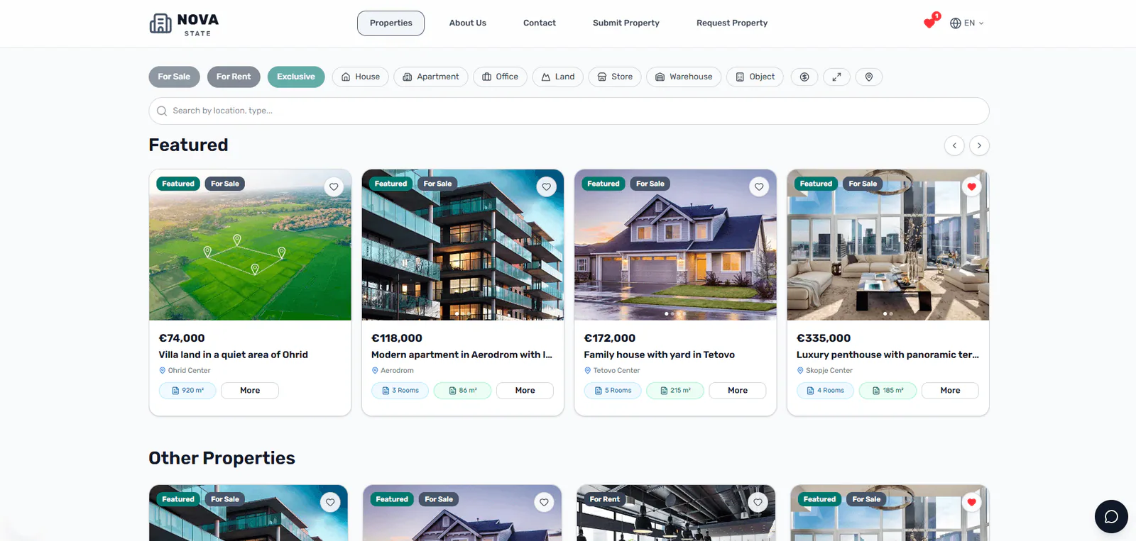 Building a Real Estate Platform for North Macedonia hero image 1